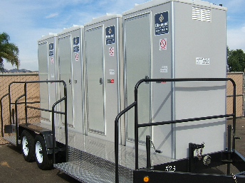 diamond solar flushing restroom rental